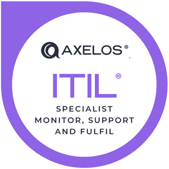 ITIL® 4 Specialist: Monitor, Support and Fulfil