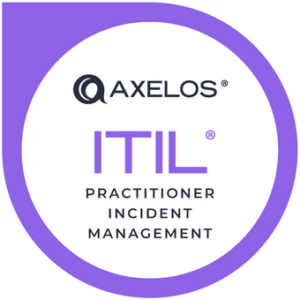 ITIL practitioner incident management