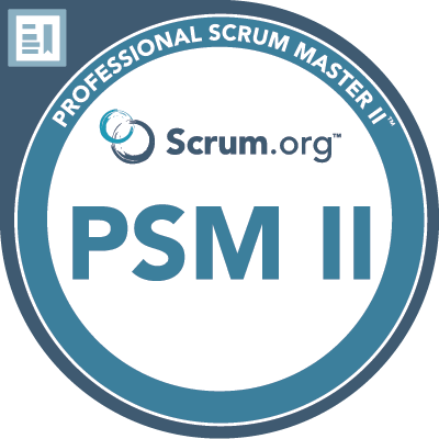 Professional Scrum MasterTM II (PSM II)