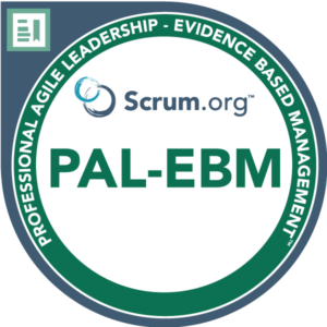 Professional Agile Leadership - Evidence-Based Management Certification (PAL-EBM)