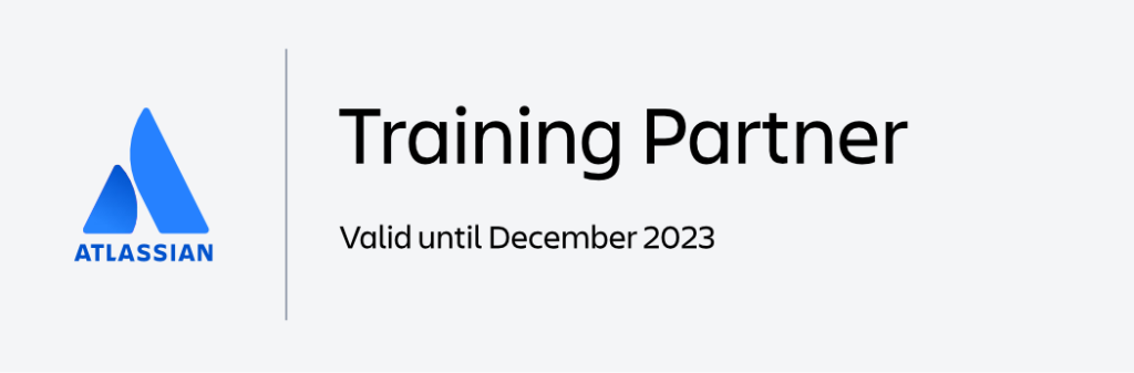 Atlassian Training Partner - Agilizing Dec 2023