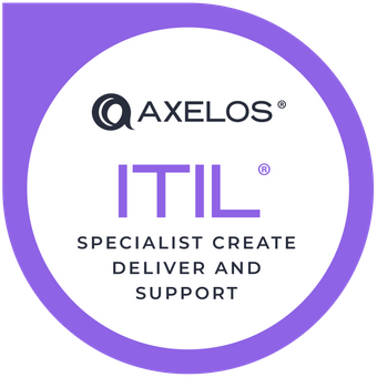 ITIL Specialist Create Deliver and Support